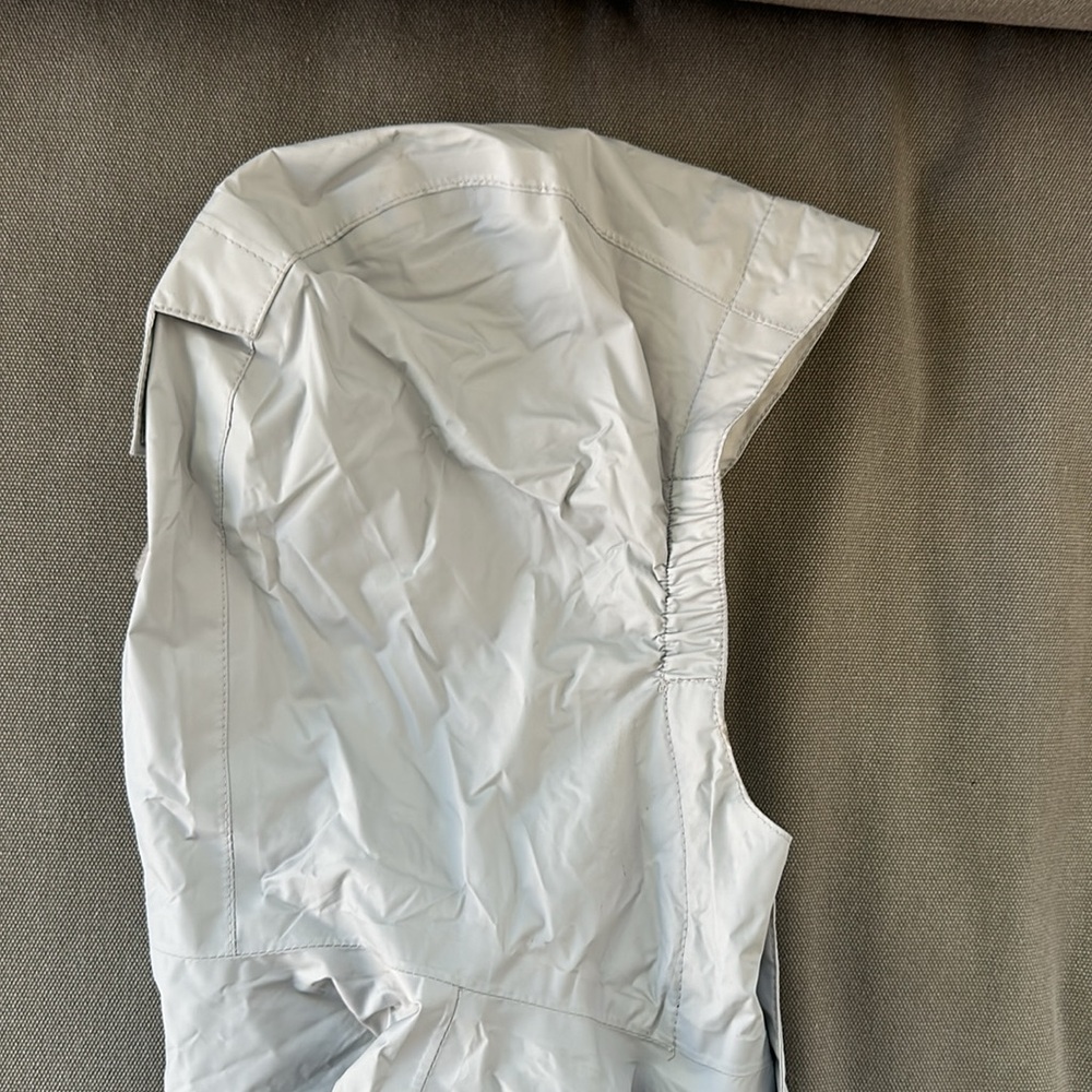 COLUMBIA Silver Gray Waterproof Hooded Jacket Kids M EUC - Picture 14 of 16